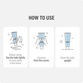 Application de la crème Double Up d'epii sur le visage