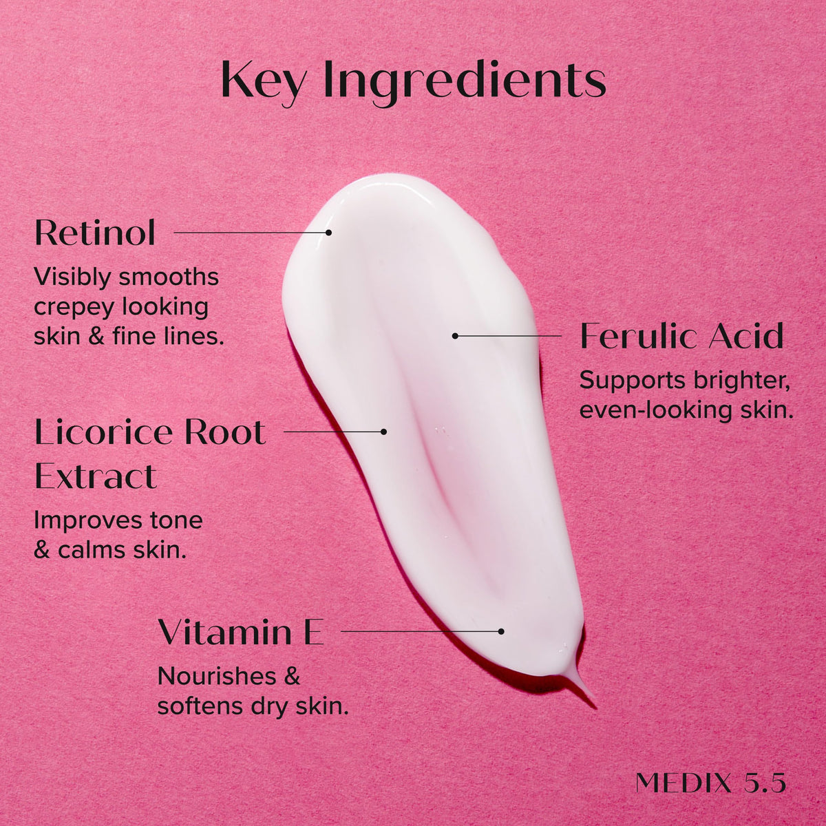Application de la Crème Hydratante Medix 5.5 sur la peau