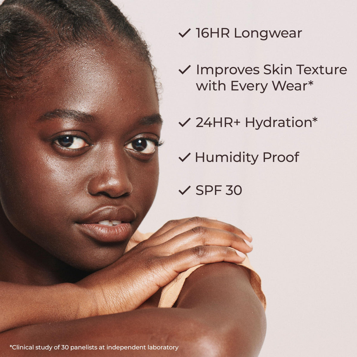 Application de la Crème Hydratante Teintée sur la peau