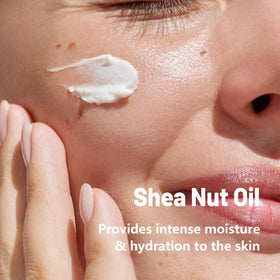 Application de la crème LBXX NEW sur la peau