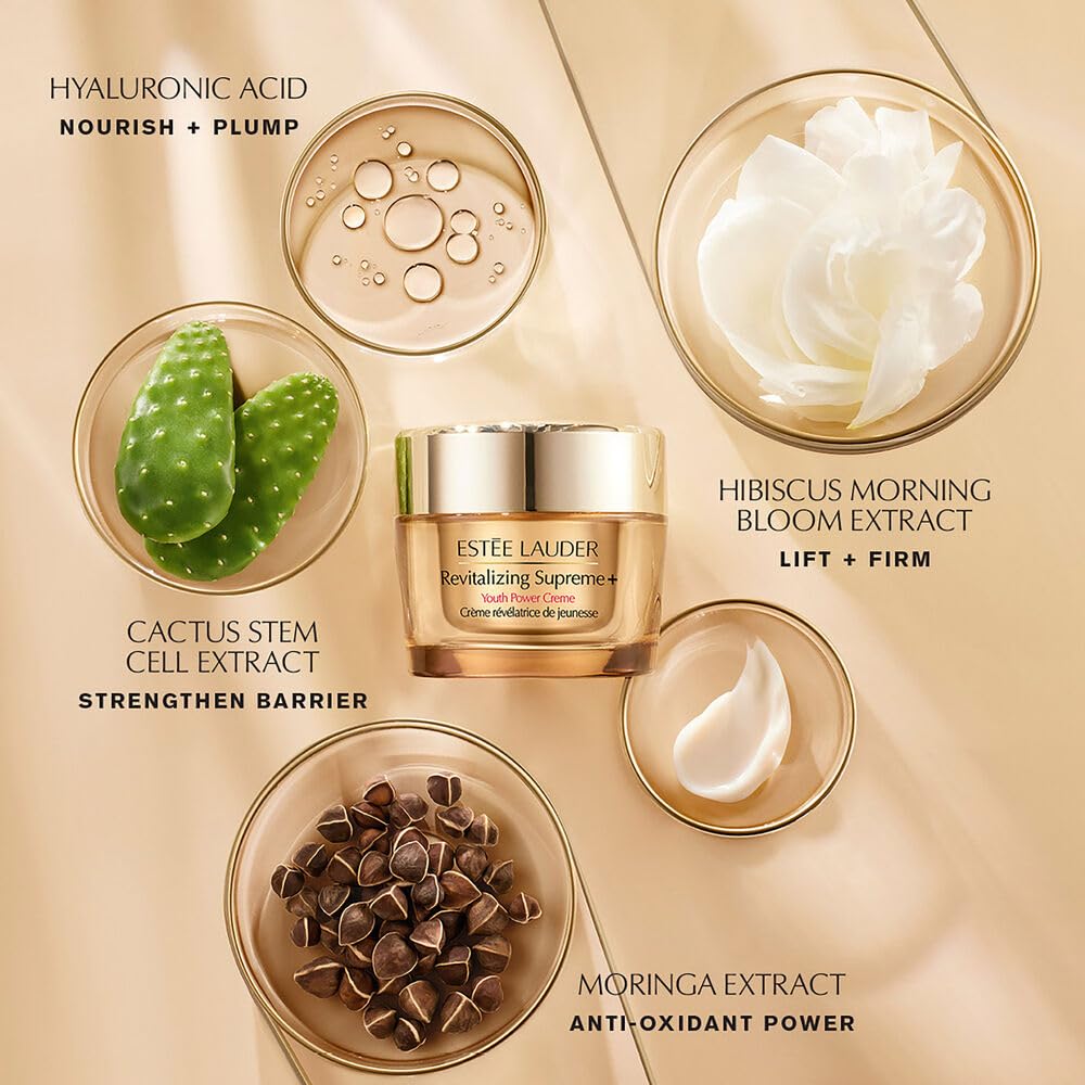 Application de la Crème Revitalisante Suprême+ sur le visage