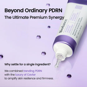 Application de la crème sur la peau
