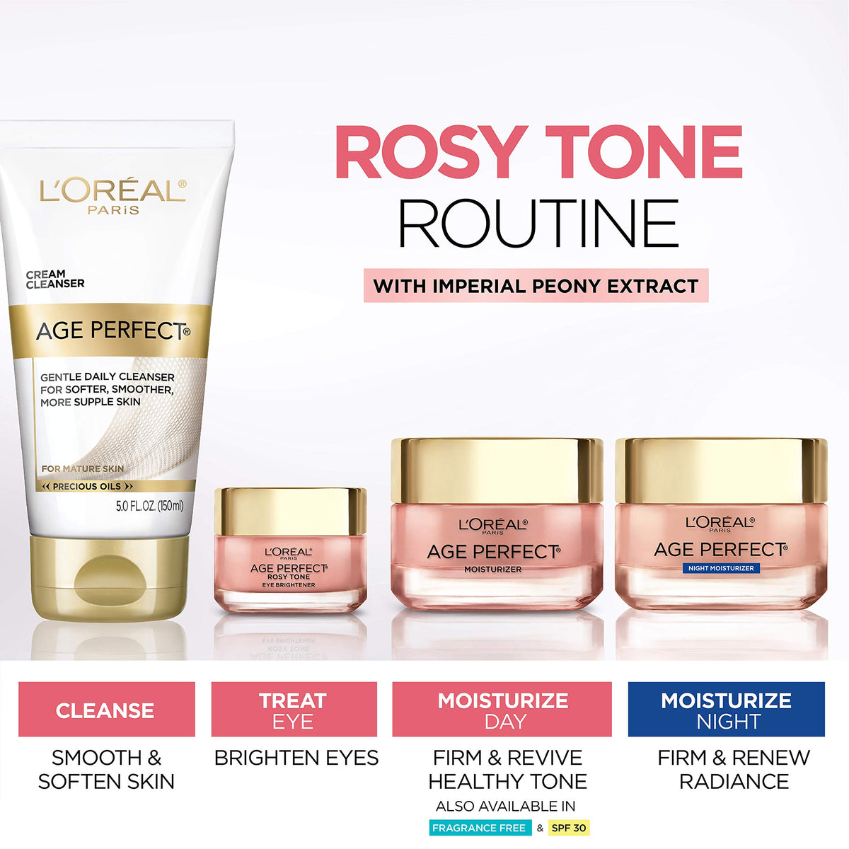 Application de la crème sur le visage