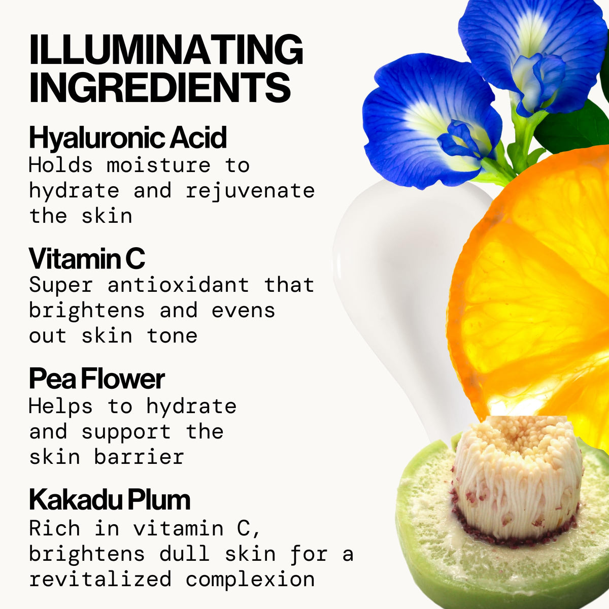 Application de la lotion illuminante Pacifica Dreamlit sur la main