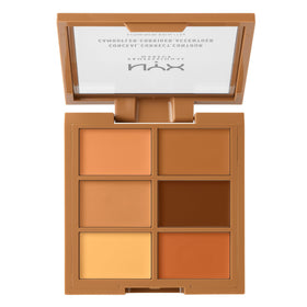 Application de la Palette Correctrice NYX sur la peau