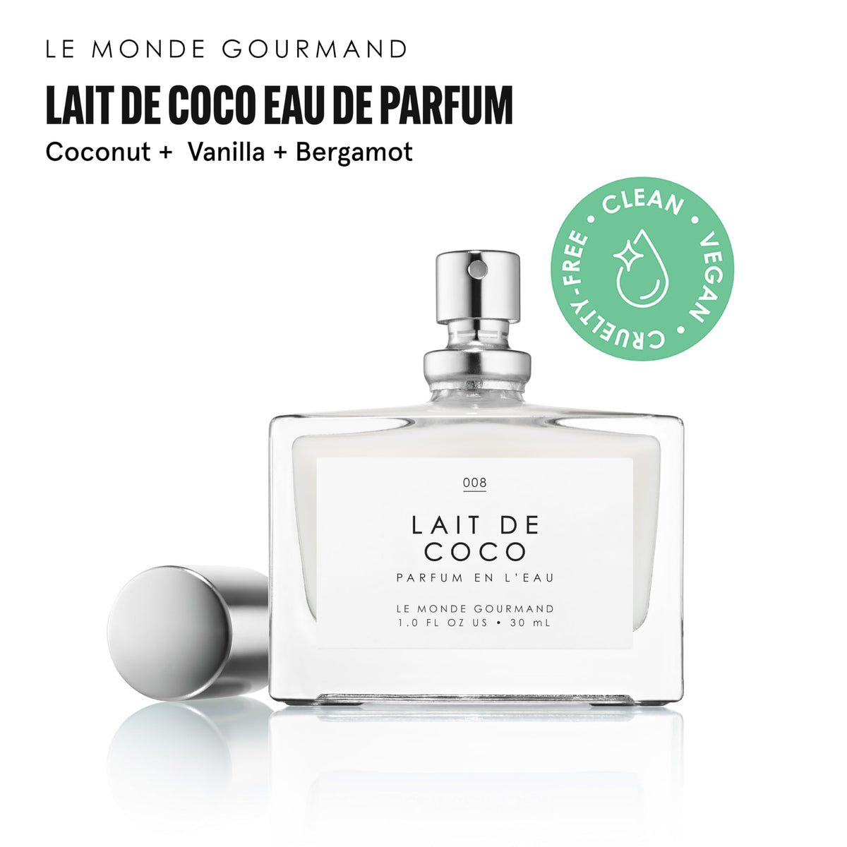 Application de Lait de Coco Eau de Parfum sur le poignet