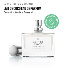Application de Lait de Coco Eau de Parfum sur le poignet