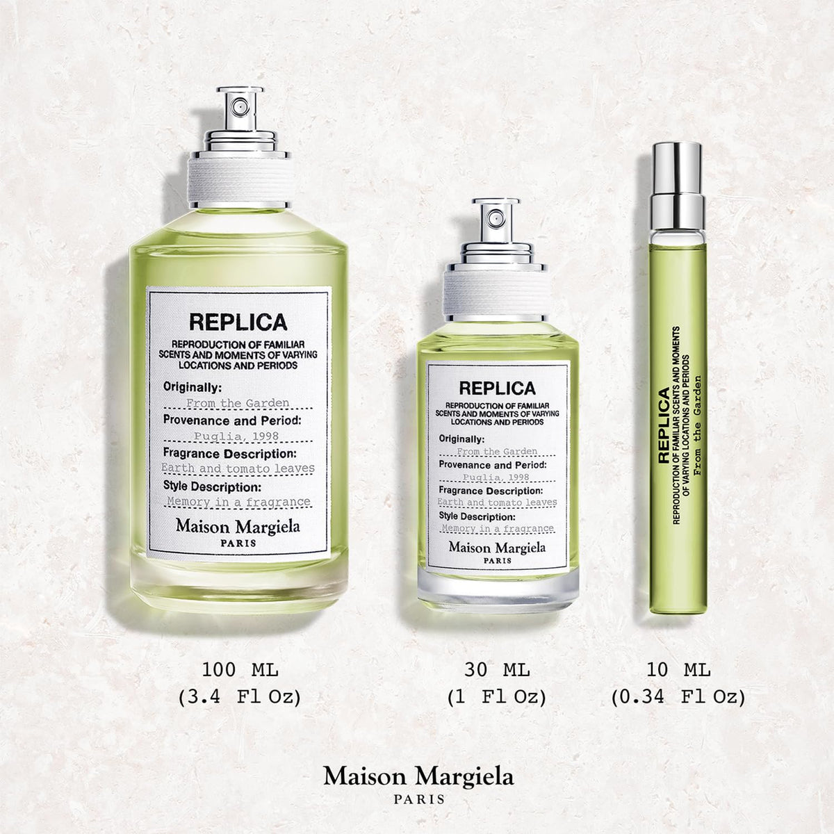 Application de Maison Margiela Eau de Toilette From the Garden 100 ml