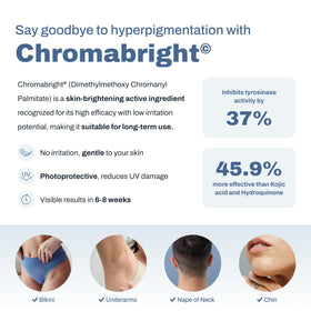 Application de PFB Vanish Chromabright sur peau
