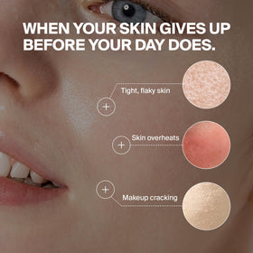 Application de PURCELL 24/7 Colostrum Ampoule Mist sur le visage