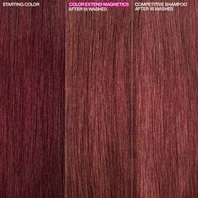 Application de Redken Color Extend Magnetics Après-Shampooing dans les cheveux
