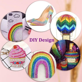 Application de strass sur un mug décoratif