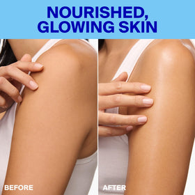 Application de Supergoop! Glow Oil sur la peau