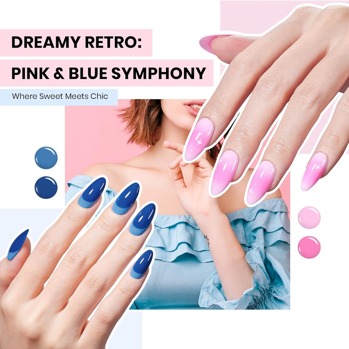 Application de vernis à ongles en gel beetles sur des ongles
