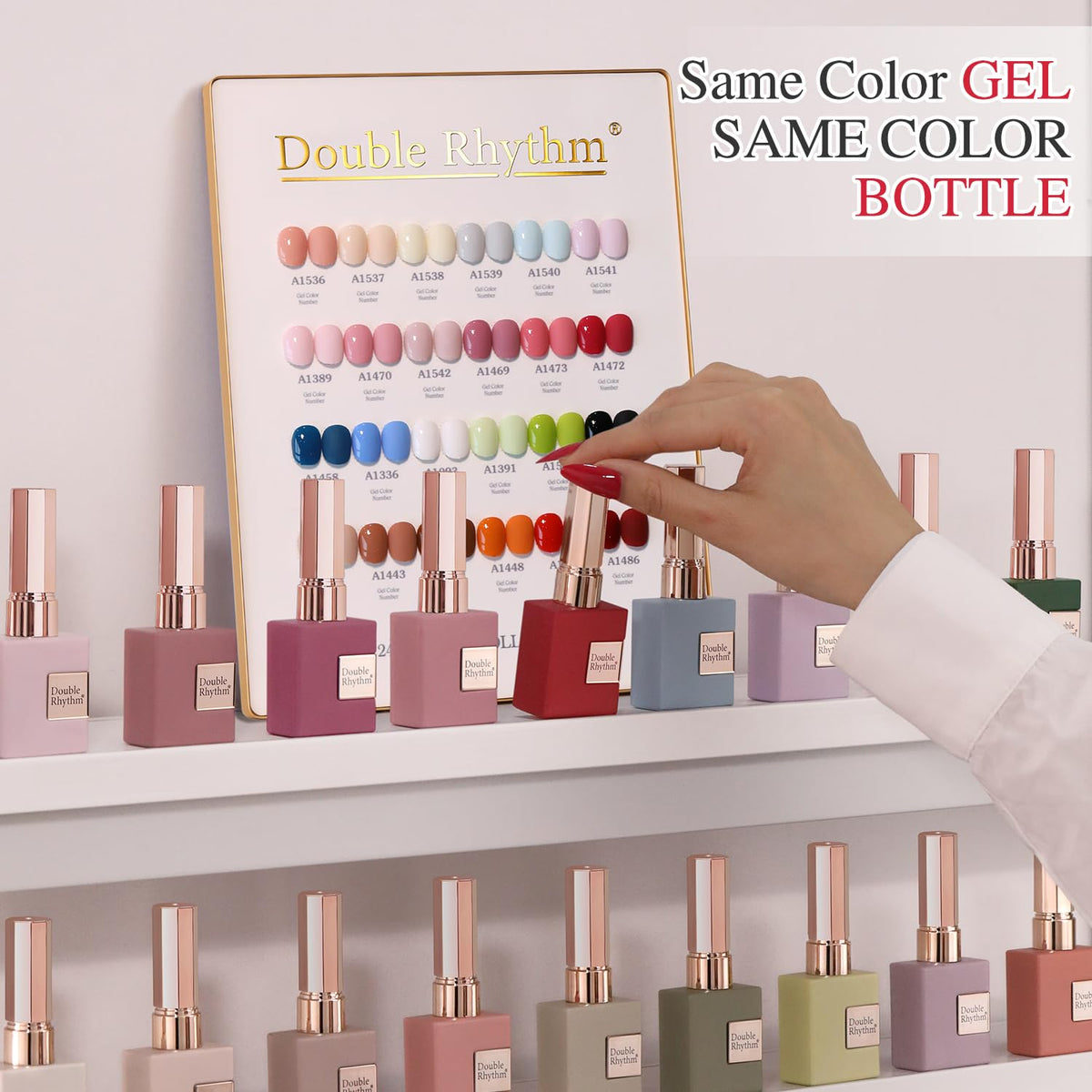 Application de vernis à ongles en gel sous lampe UV