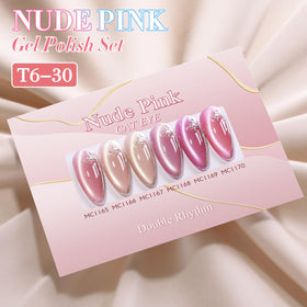 Application de vernis gel Double Rhythm sous lampe UV