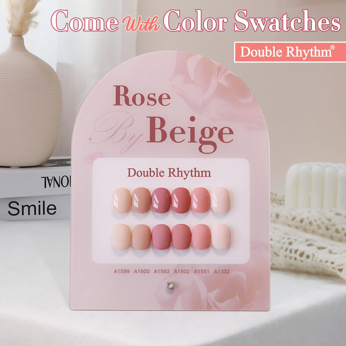Application de vernis gel Double Rhythm sous une lampe UV