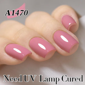 Application de vernis gel Double Rhythm sur des ongles