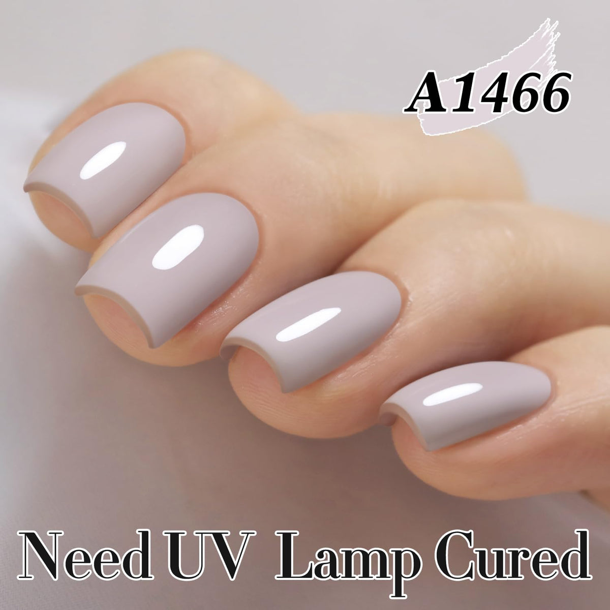 Application de vernis gel Double Rhythm sur des ongles