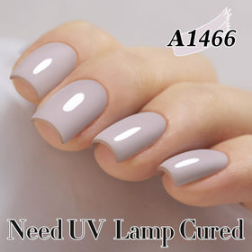 Application de vernis gel Double Rhythm sur des ongles