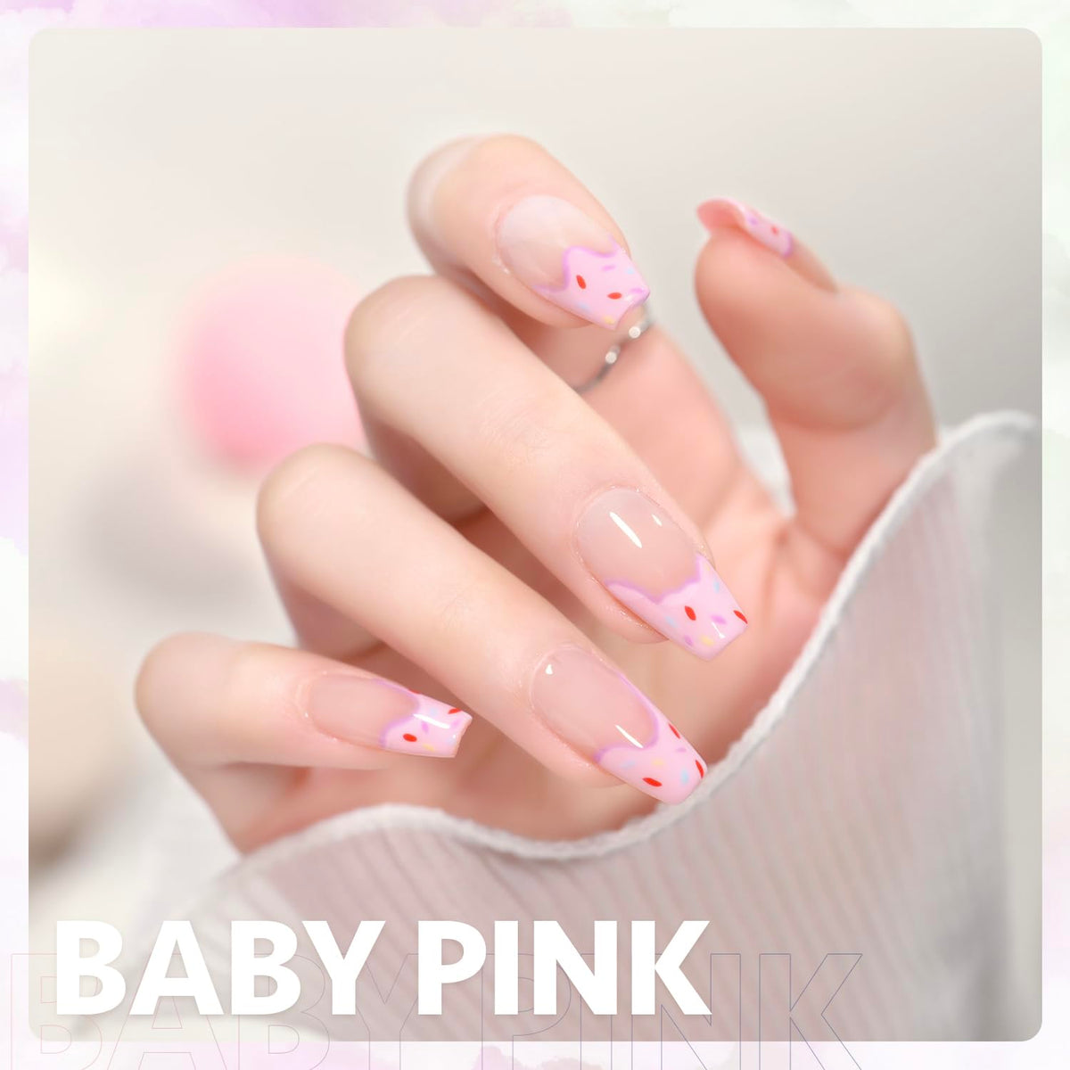 Application de vernis gel GAOY sur des ongles