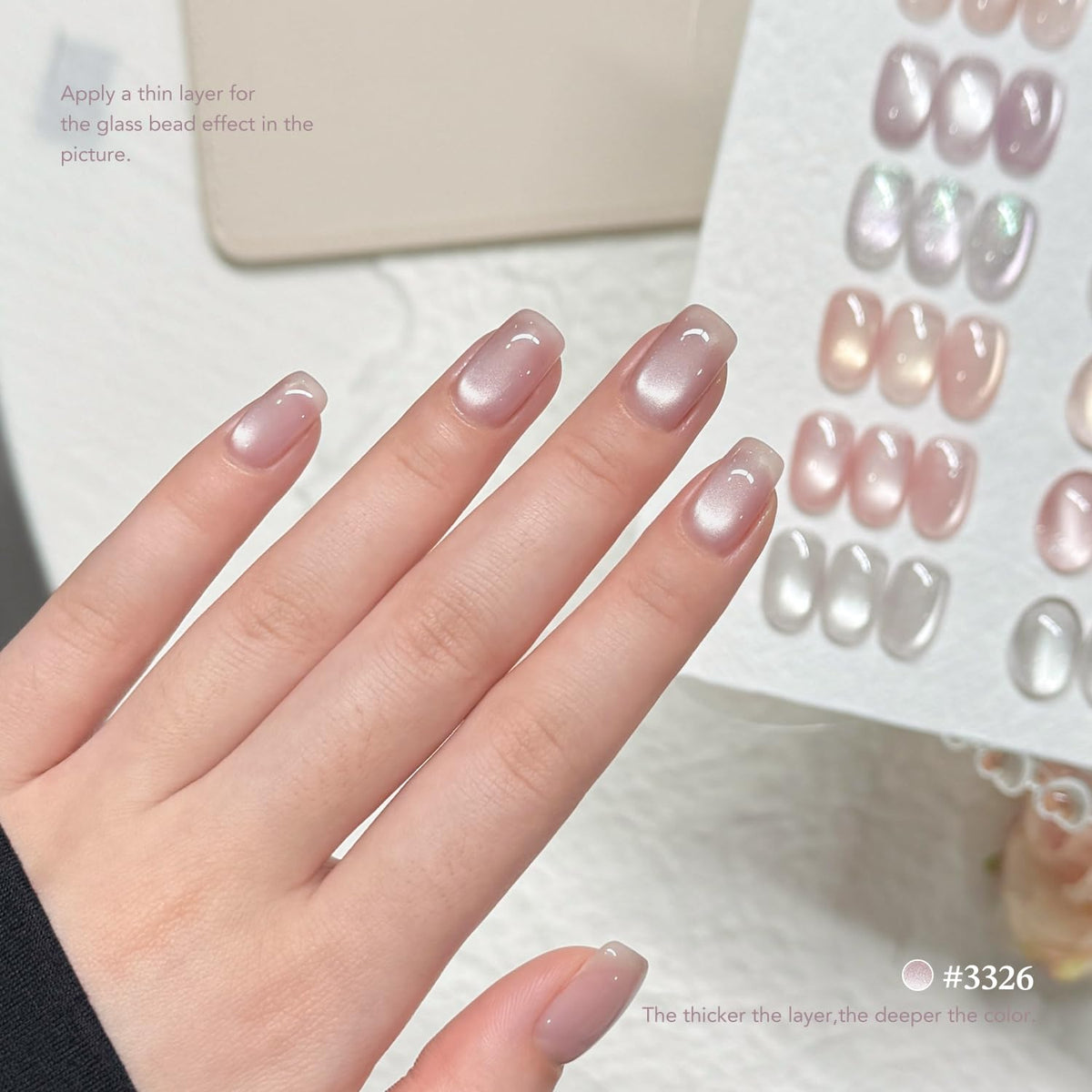 Application de vernis gel GAOY sur des ongles