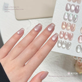 Application de vernis gel GAOY sur des ongles