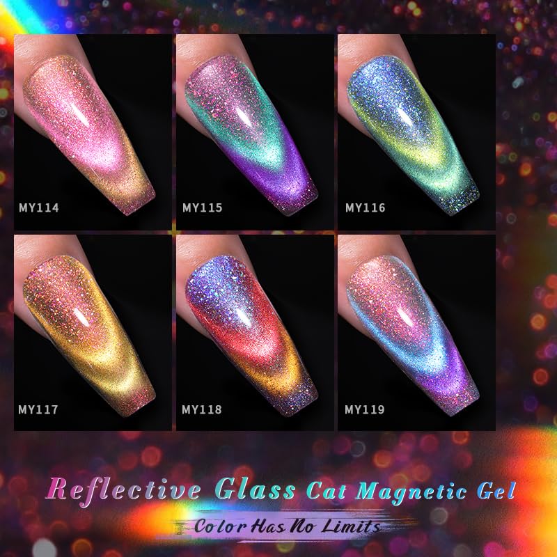 Application de vernis gel magnétique avec aimant puissant