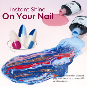 Application de vernis gel modelones sur les ongles