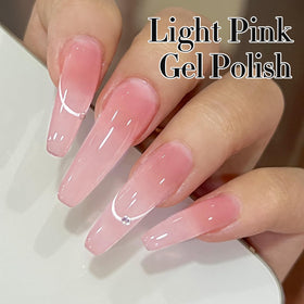 Application de vernis gel sous lampe UV