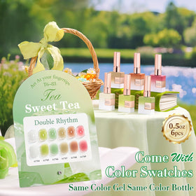 Application de vernis gel sur des ongles avec lampe UV