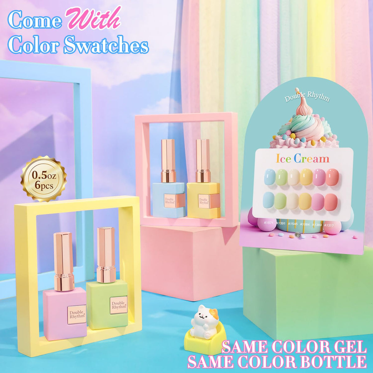 Application de vernis gel sur des ongles avec lampe UV