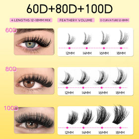Application des cils en clusters HEYWINK