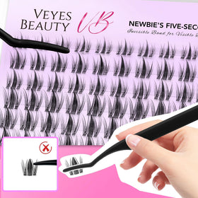 Application des cils Manga VEYESBEAUTY sur un modèle