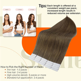 Application des extensions de cheveux Full Shine dans un salon