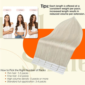 Application des extensions de cheveux Full Shine sur cheveux naturels
