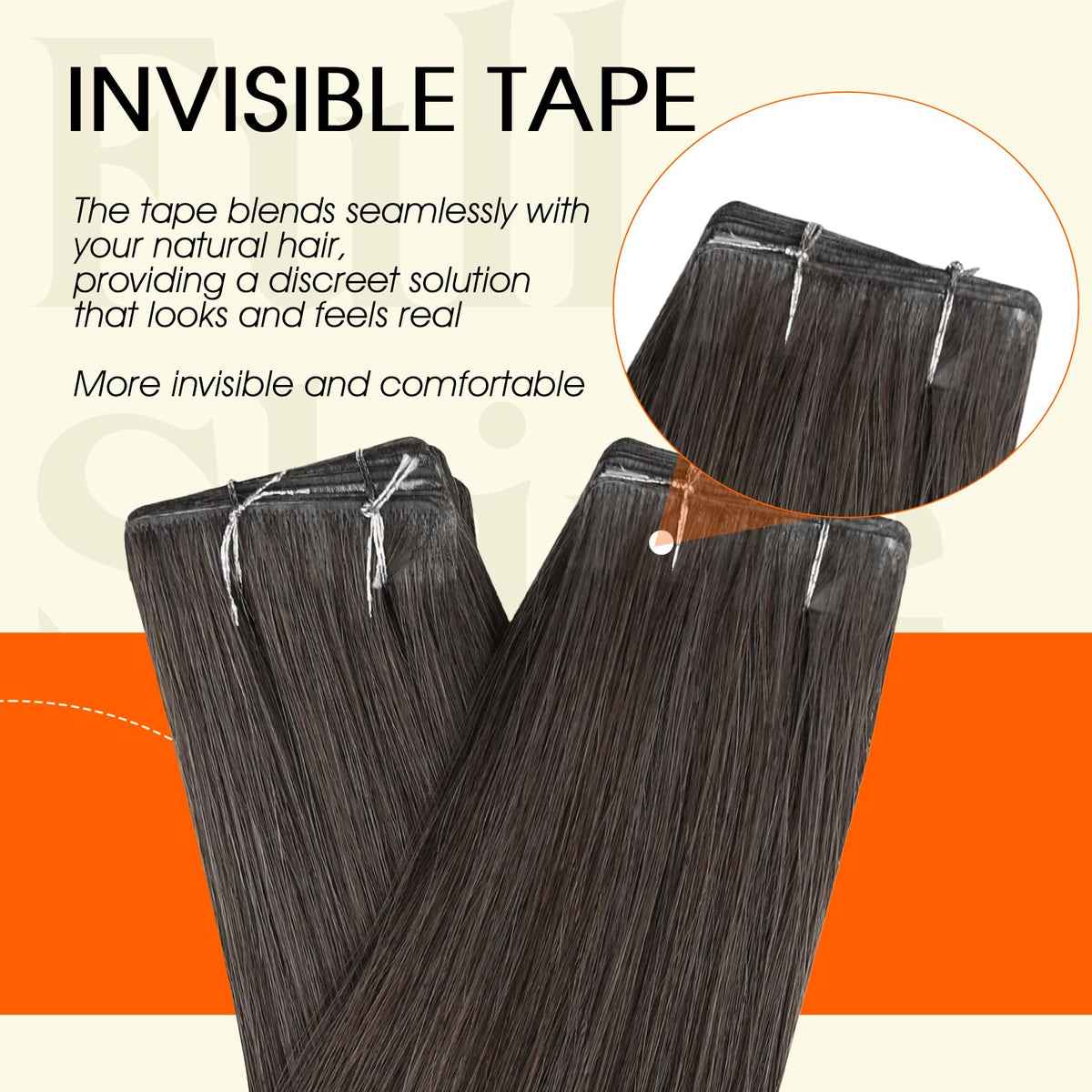Application des extensions de cheveux Full Shine sur cheveux naturels
