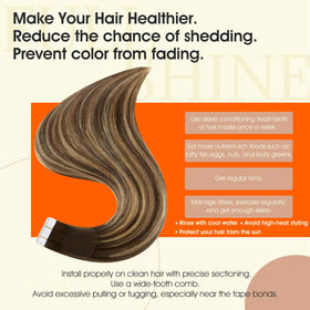 Application des extensions de cheveux Full Shine sur cheveux naturels
