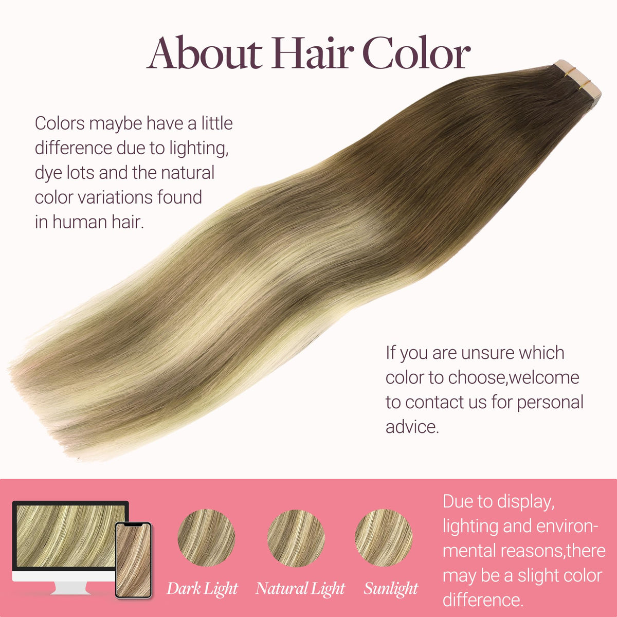 Application des extensions de cheveux GOO GOO