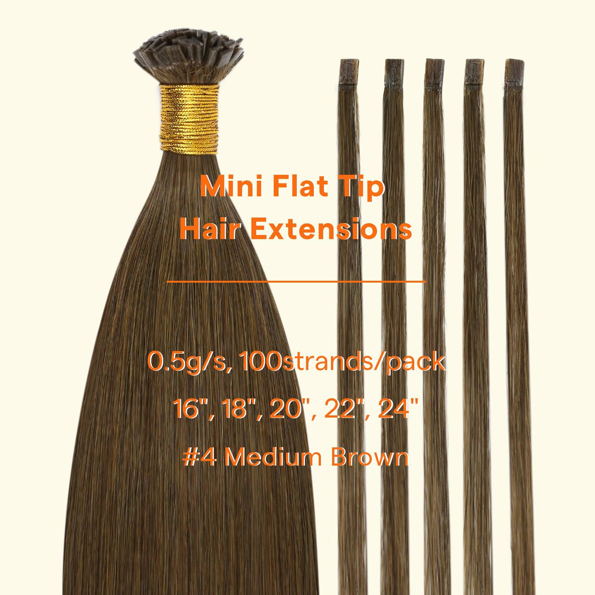 Application des extensions de cheveux Remy Full Shine