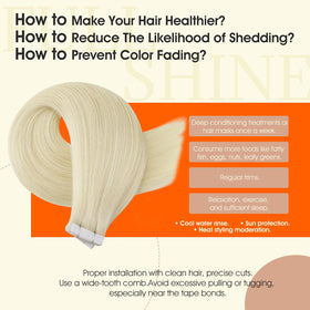 Application des extensions de cheveux tissées méthode sandwich