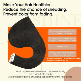 Application des extensions de cheveux tissés Full Shine