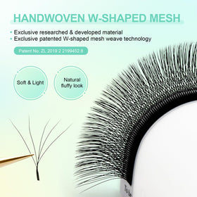 Application des extensions de cils NAGARAKU en salon