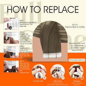 Application des extensions Full Shine dans un salon de coiffure