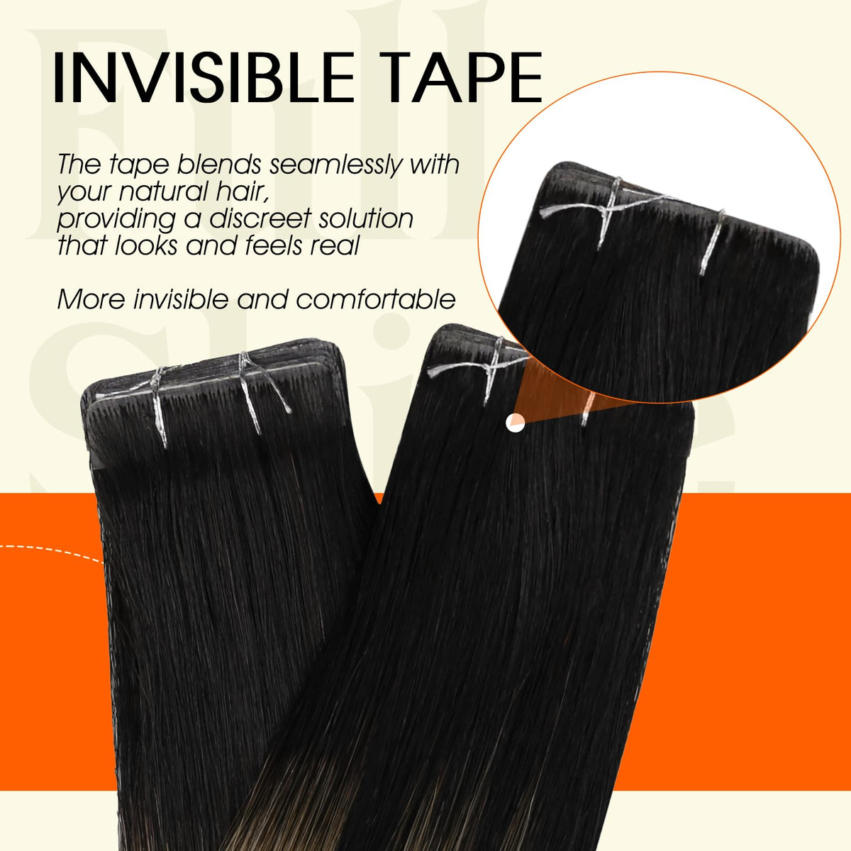 Application des extensions Full Shine sur cheveux naturels