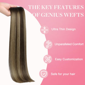Application des extensions GOO GOO sur cheveux