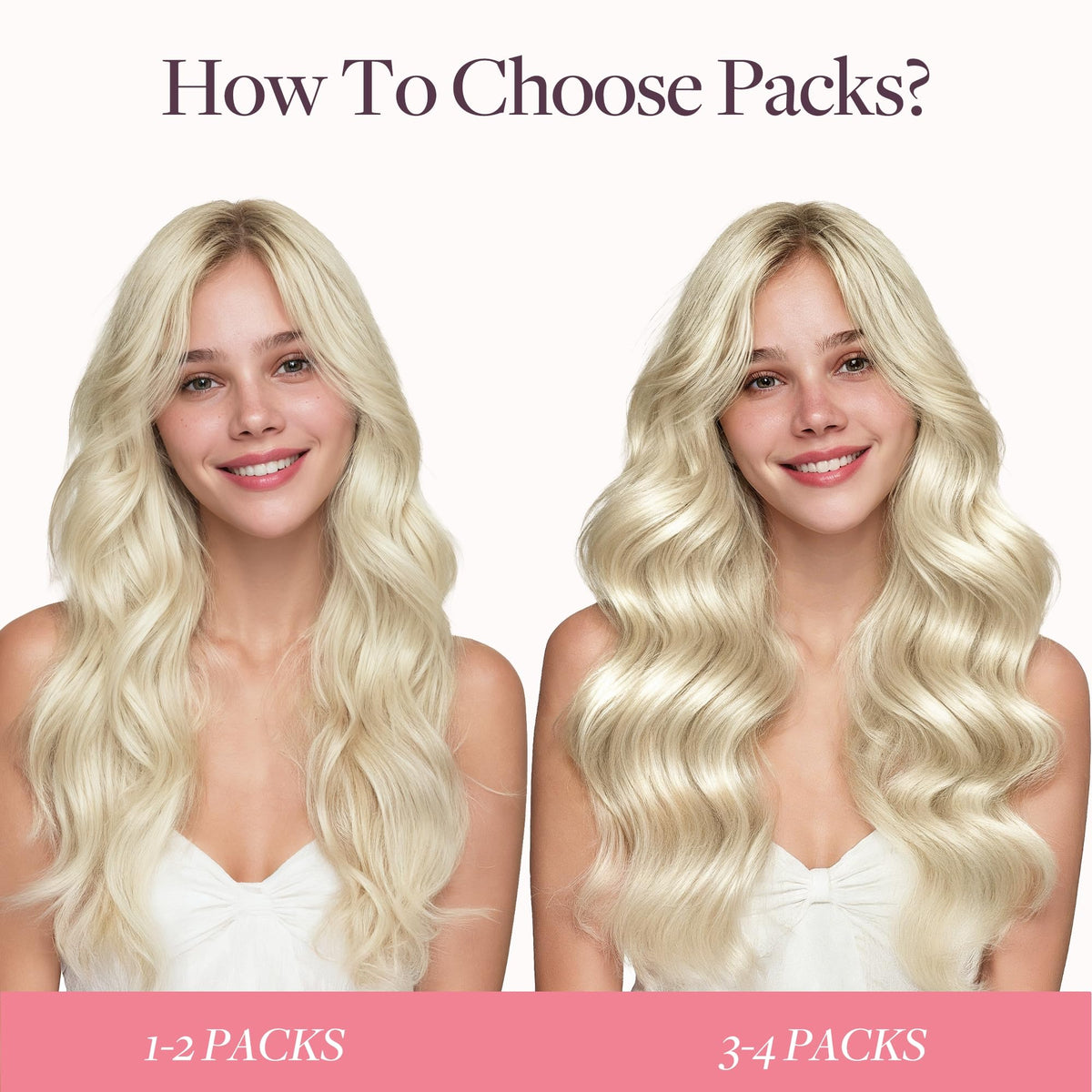 Application des extensions GOO GOO sur cheveux