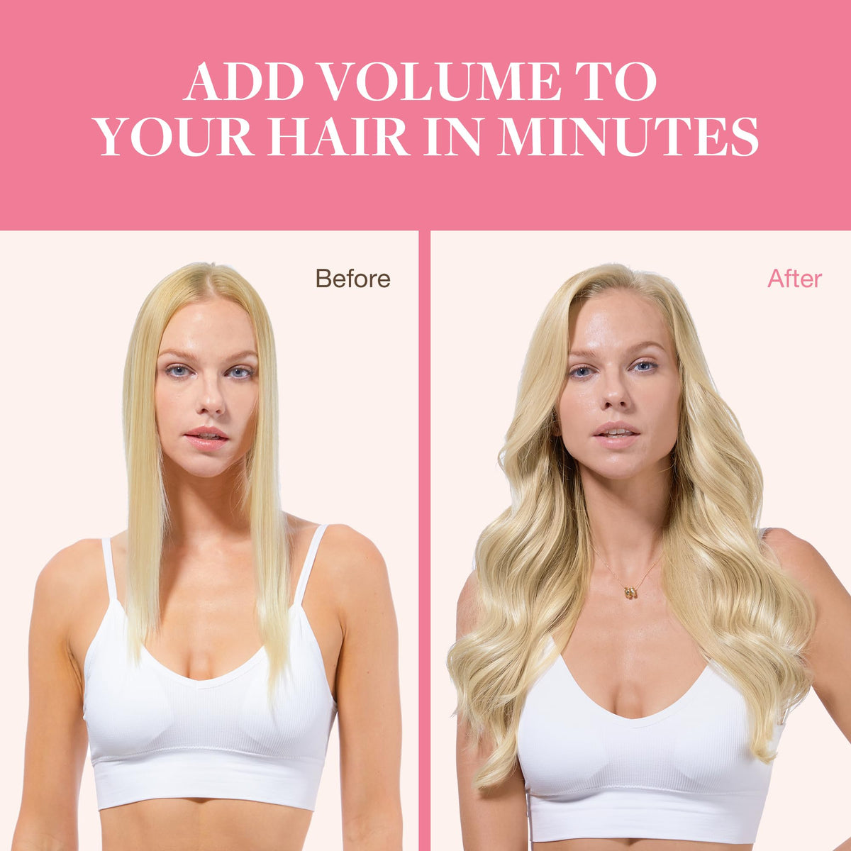 Application des extensions GOO GOO sur cheveux naturels