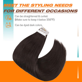 Application des extensions Sunny Hair avec outil chauffant