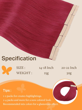 Application des extensions tape in sur cheveux, démonstration